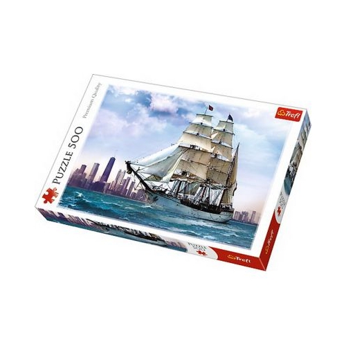 Puzzle navigand spre Chicago, Trefl