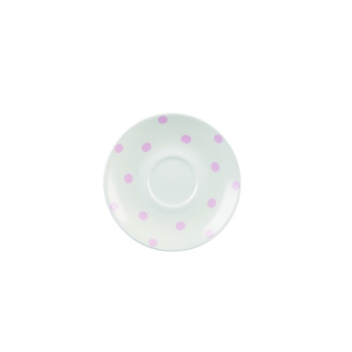 Farfurie pentru ceasca ceai/cafea, portelan, diametru 156mm