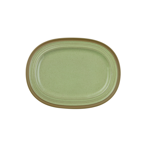 Farfurie plata ovala, ceramica, dimensiuni 355x265mm