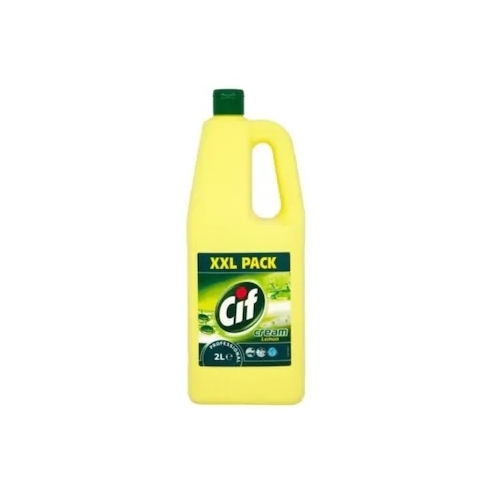 Cif Cream Lemon Crema de curatat universala, 2 L. Solutie pentru curatat suprafete