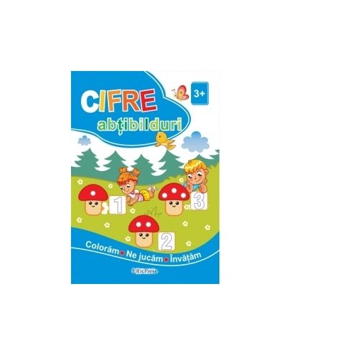 Cifre cu abtibilduri, 3+ ani