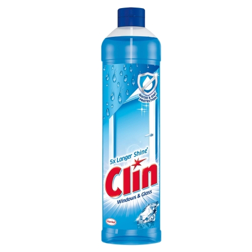 Clin detergent geamuri rezerva Windows & Glass Blue, 500 ml. Solutie pentru curatarea suprafetelor