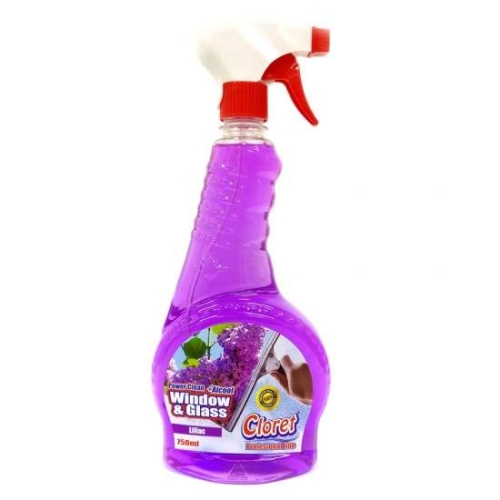 Spray  geam 750 ml lacramioare Cloret 