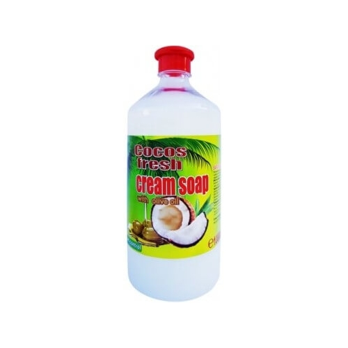 Cloret Sapun Lichid cremos cu Cocos, 1000 ml pentru igiena mainilor
