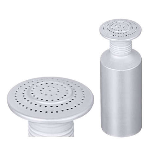 Pudriera, aluminiu, diametru 80mm, inaltime 185mm