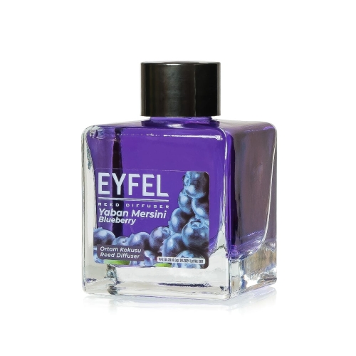 Odorizant camera cu betisoare aroma de Afine 120 ml, Eyfel Odorizant camera Eyfel