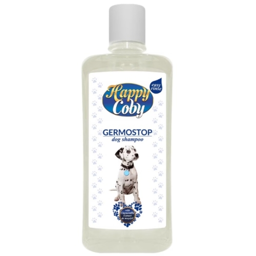 Sampon pentru catei Germostop cu Extract de tei, 500 ml Happy Coby