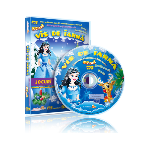 CD 3 Vis de Iarna Colectia EduTeca Jocuri Educationale 3-7 ani