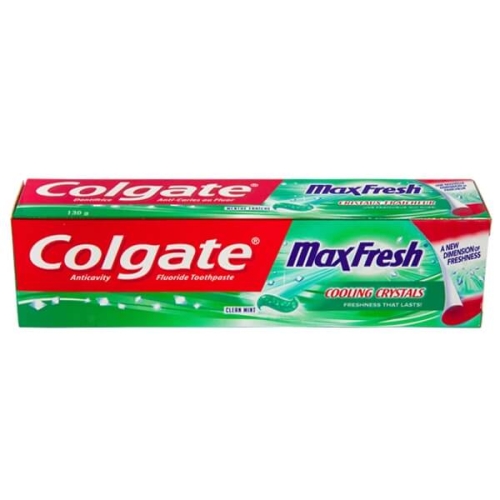 Colgate Max Fresh Cooling Crystals clean mint pasta de dint clean mint, 100 ml. Produs pentru igiena dentara