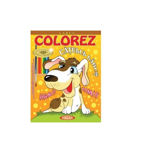 Colorez catelul Labus - Petru Ghetoi, editura Casa Povestilor