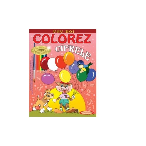 Colorez Cifrele - Petru Ghetoi, editura Casa Povestilor