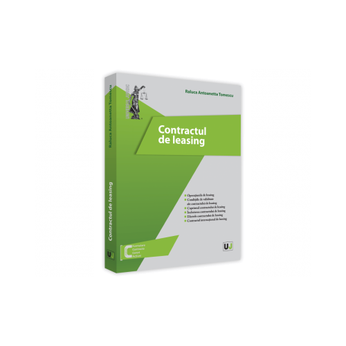 Contractul de leasing - Raluca Antoanetta Tomescu