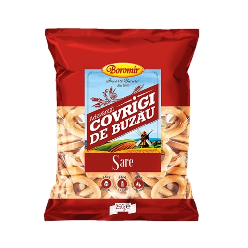 Covrigi de Buzau cu sare 250 g, Boromir