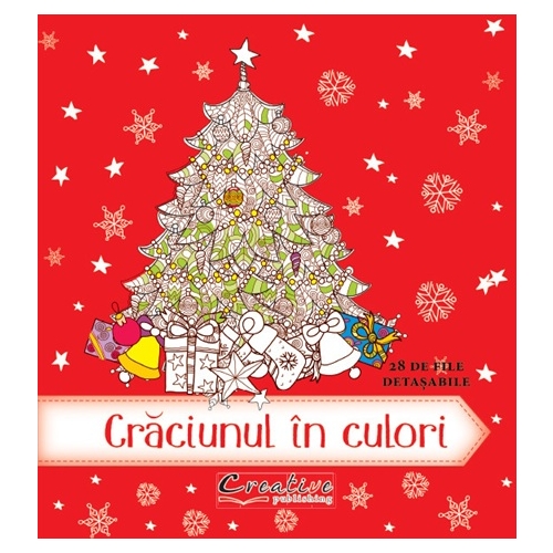 Craciunul in culori. 28 de file detasabile, editura Didactica Publishing House