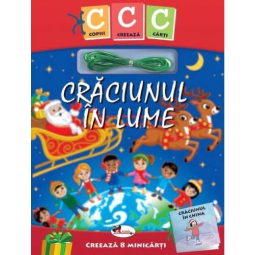Craciunul in lume - Colectia Copii creeaza carti, editura Aramis