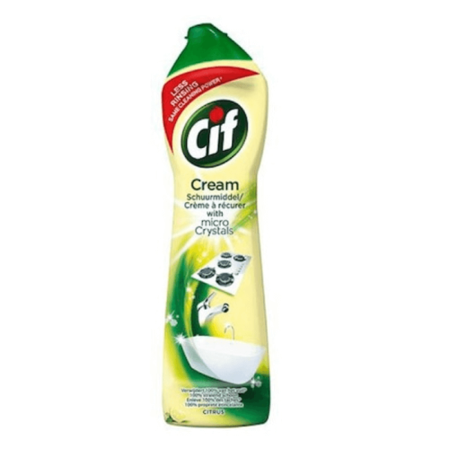 Crema de curatat universala lamaie, 750 ml, Cif. Solutie pentru curatat suprafete