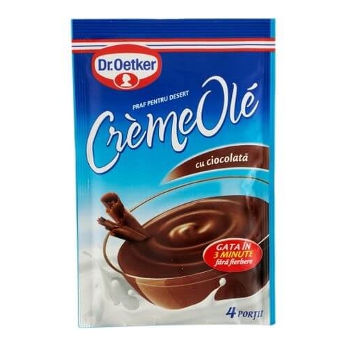 Dr. Oetker Mix pentru Desert Creme Ole cu ciocolata, 84 gpe grupdzc.ro✅. Descopera gama copleta de produse la oferte speciale✅!