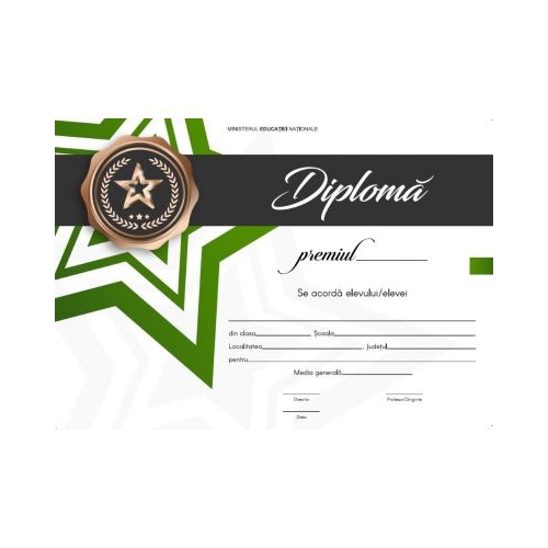 Diploma scolara (Gimnaziu) DLF2