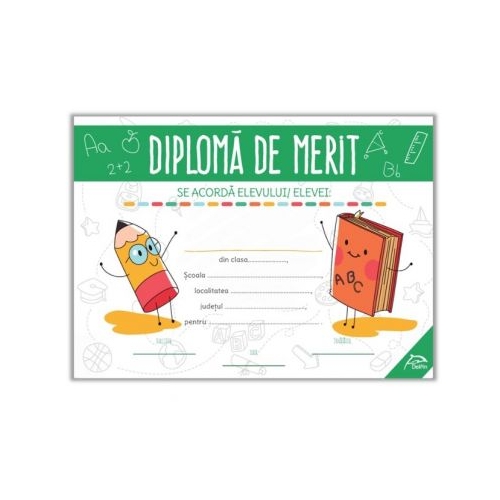 Diploma scolara (Invatamant primar) DLF3