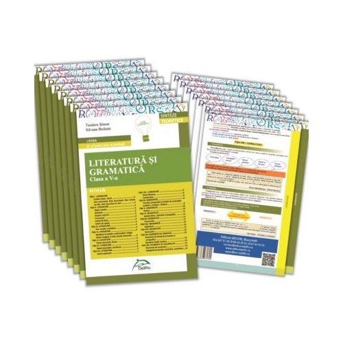 Sinteze teoretice - Limba si literatura romana - LITERATURA SI GRAMATICA - Clasa a V-a
