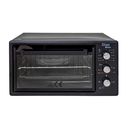 Cuptor electric, putere 1500W, capacitate 45L, temperatura maxima 300 grade, timer 90 min, Zilan