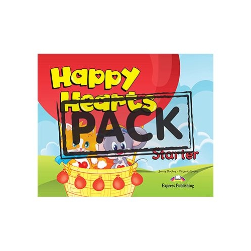 Curs limba engleza Happy Hearts Starter Manualul Elevului cu Stickers si Press Outs - Jenny Dooley, Virginia Evans