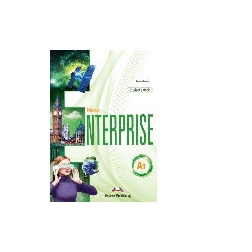 Curs Limba Engleza New Enterprise A1 Manualul Elevului cu Digibook App - Jenny Dooley