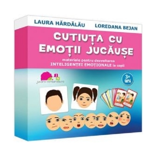 Cutiuta cu emotii jucause - Laura Hardalau, Loredana Bejan, editura Jucarii Vorbarete