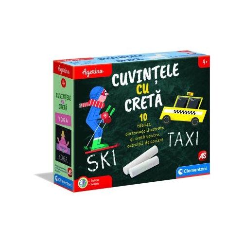 Joc de societate Agerino cuvintele cu creta, As games