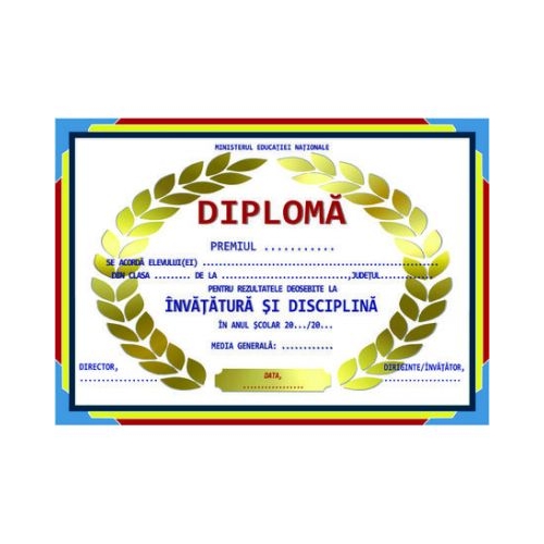 Diploma SCOLARA (DLFD012)