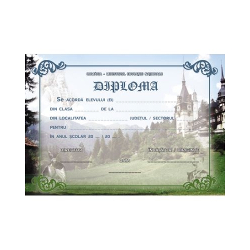 Diploma scolara ISTORIE (DLFD019)