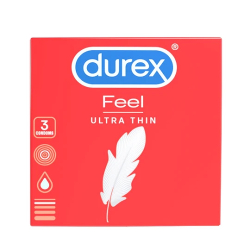 Prezervative Feel ultra thin, 3buc, Durex