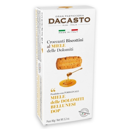 Dacasto Biscuiti crocanti cu miere, 90 g