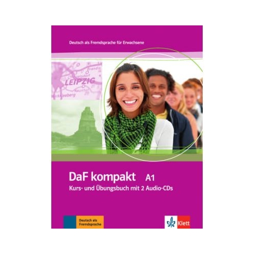 DaF kompakt A1. Deutsch als Fremdsprache für Erwachsene. Kurs- und Übungsbuch mit 2 Audio-CDs - Birgit Braun, Margit Doubek