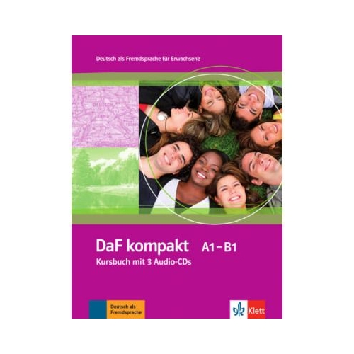 DaF kompakt A1-B1, Deutsch als Fremdsprache für Erwachsene. Kursbuch mit 3 Audio-CDs - Birgit Braun