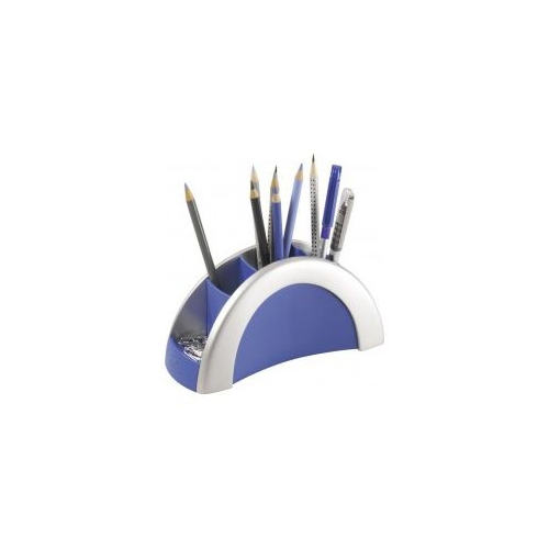 Suport accesorii de birou Durable Vegas, argintiu. Articole si accesorii papetarie pentru birou
