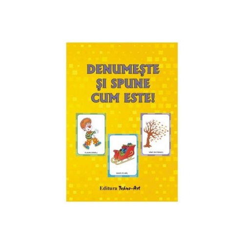 Denumeste si spune cum este! - Set jetoane