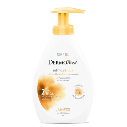 DermoMed Intimo Extra Hydration Sapun lichid intim, 300 ml. Produs pentru igiena personala