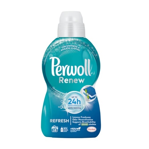Detergent lichid pentru haine/rufe, Perwoll Renew Refresh, 16 spalari, 960 ml