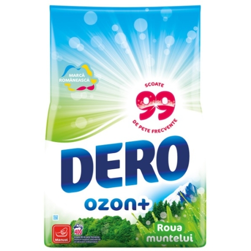 Dero Detergent manual Ozon+, 20 kg. Produs pentru curatarea si igienizarea hainelor si rufelor