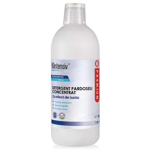 Detergent Profesional pardoseli concentrat cu efect de luciu 1L, Klintensiv