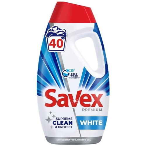Savex detergent lichid White, 1.8L