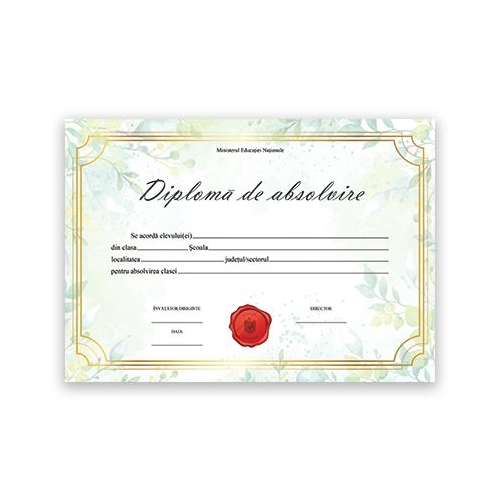 Diploma de absolvire (DZC03)