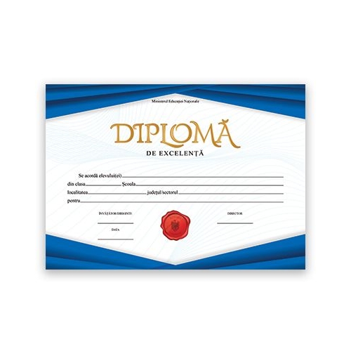 Diploma de excelenta (DZC01)