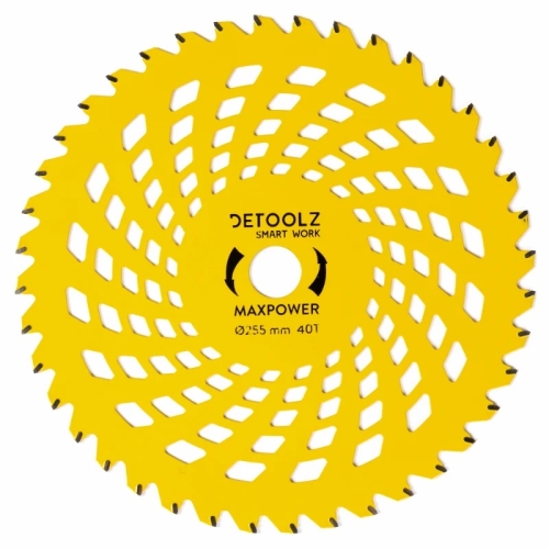 Disc motocositoare 40T Vidia, 255 x 25.4 x 2 mm, MaxPower