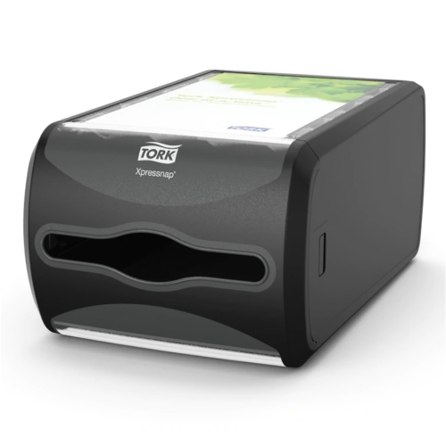 Dispenser servetele de masa Xpressnap Counter, 21.6 x 33, Negru, Tork 272511