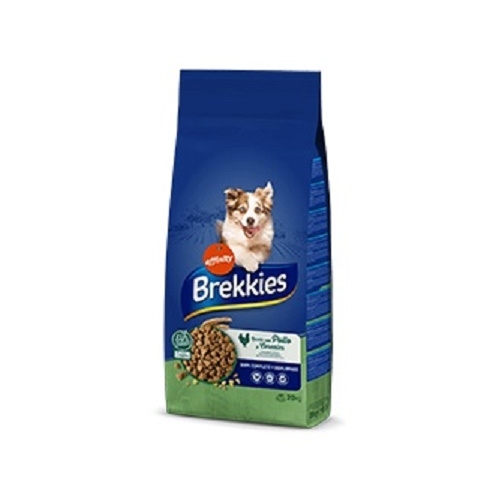 Hrana uscata Caini, 20 kg, cu Pui si legume, Brekkies Excel Dog Mix