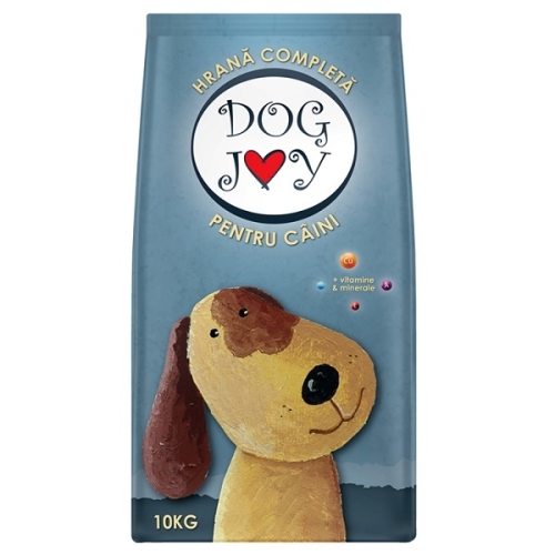 DOGJOY Hrana Uscata pentru Caini, cu vita, 10 kg. Granule cu aroma de vita pentru catei