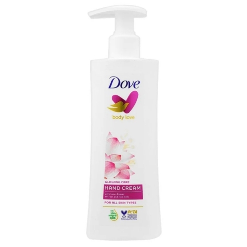 DOVE CREMA MAINI CU POMPITA 250ML GLOWING CARE