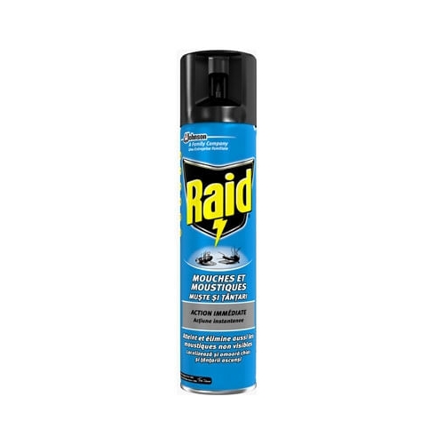 Raid Spray muste si tantari cu actiune istantanee, 400mlpe grupdzc.ro✅. Descopera gama copleta de produse la oferte speciale✅!